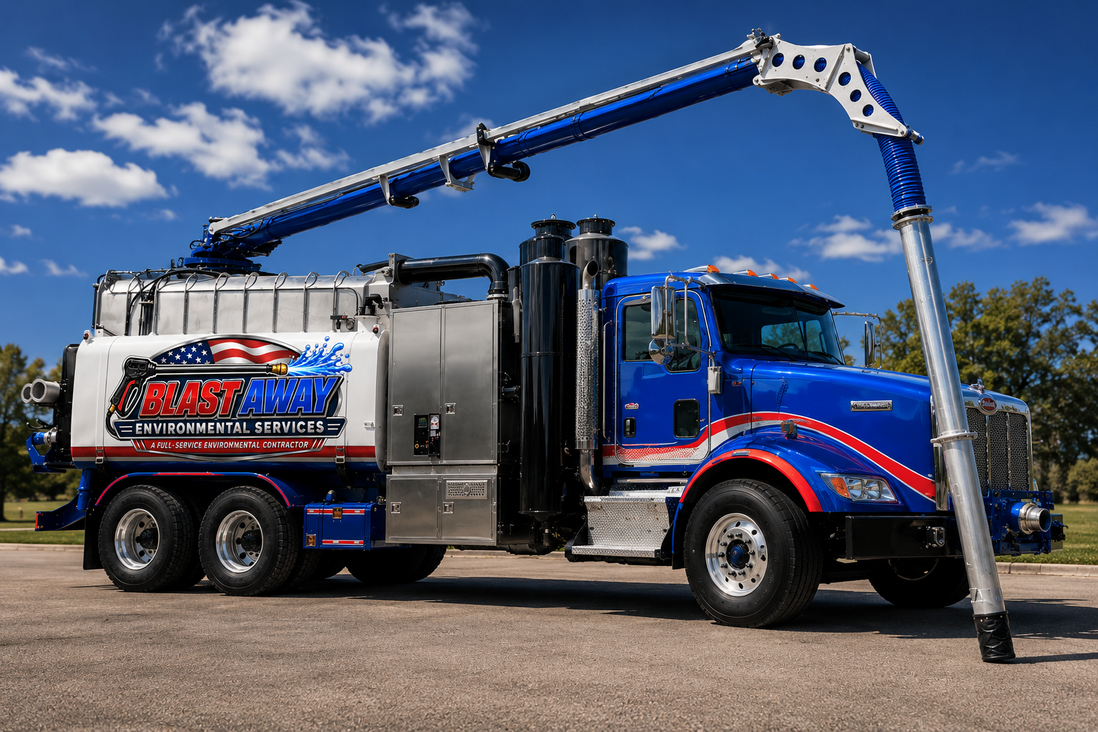 Hydroexcavation and line cleaning